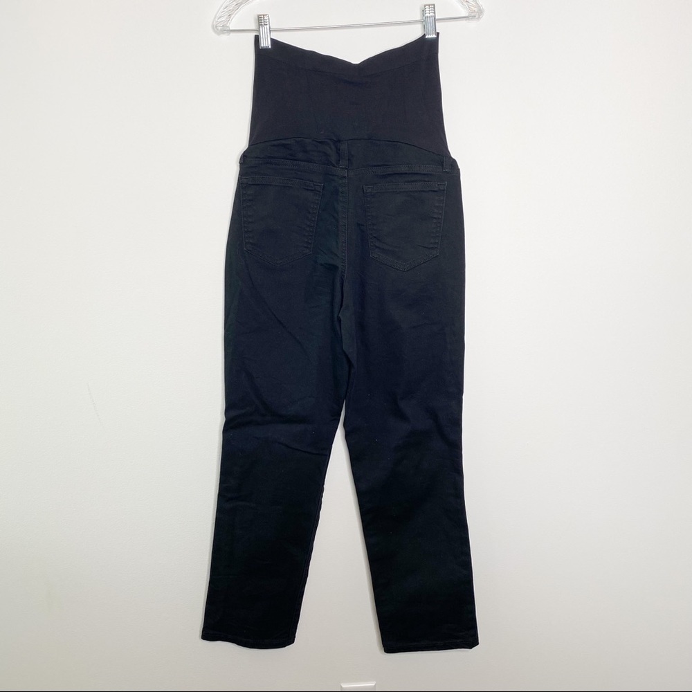 a:glow Maternity Black Crop Jeans